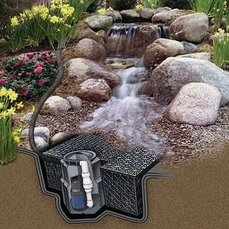 backyard pond pump