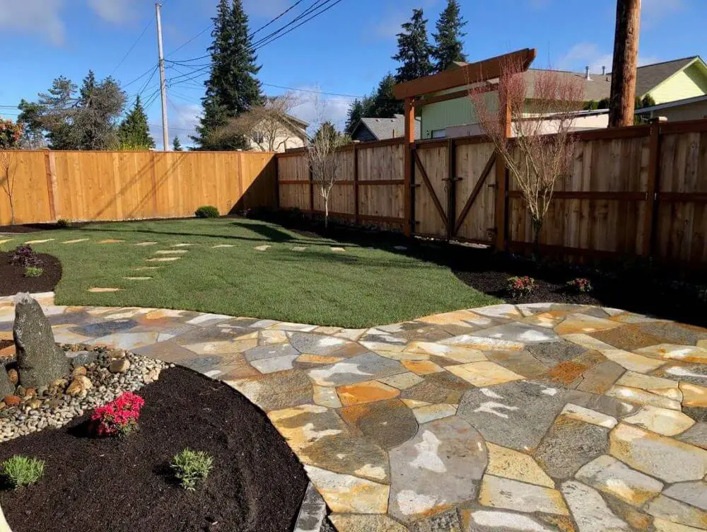 flagstone patio colors